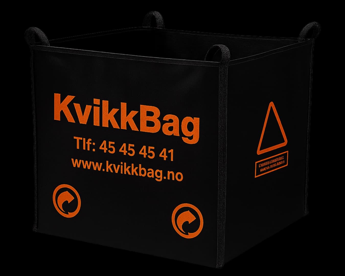SmartSekk orange avfallssekk